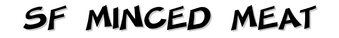 SF Minced Meat font